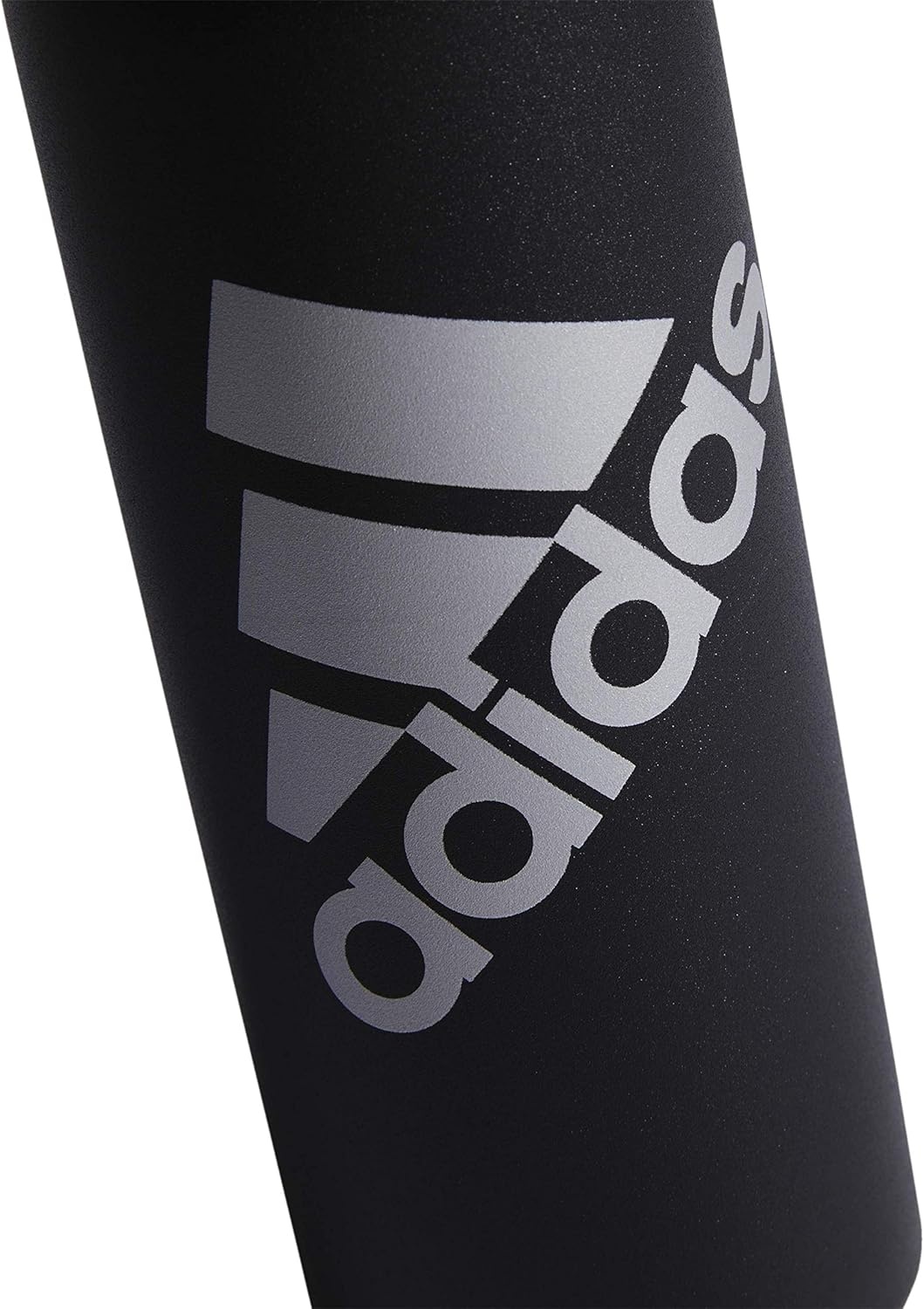 image:imageadidas Stainless Steel Metal Water Bottle 20 oz 600 mL Screw CapBlackSilver Metallic