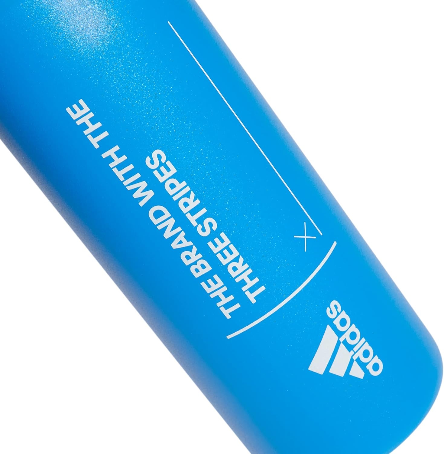 image:imageadidas Stainless Steel Metal Water Bottle 20 oz 600 mL Screw CapBlue RushWhiteGrey