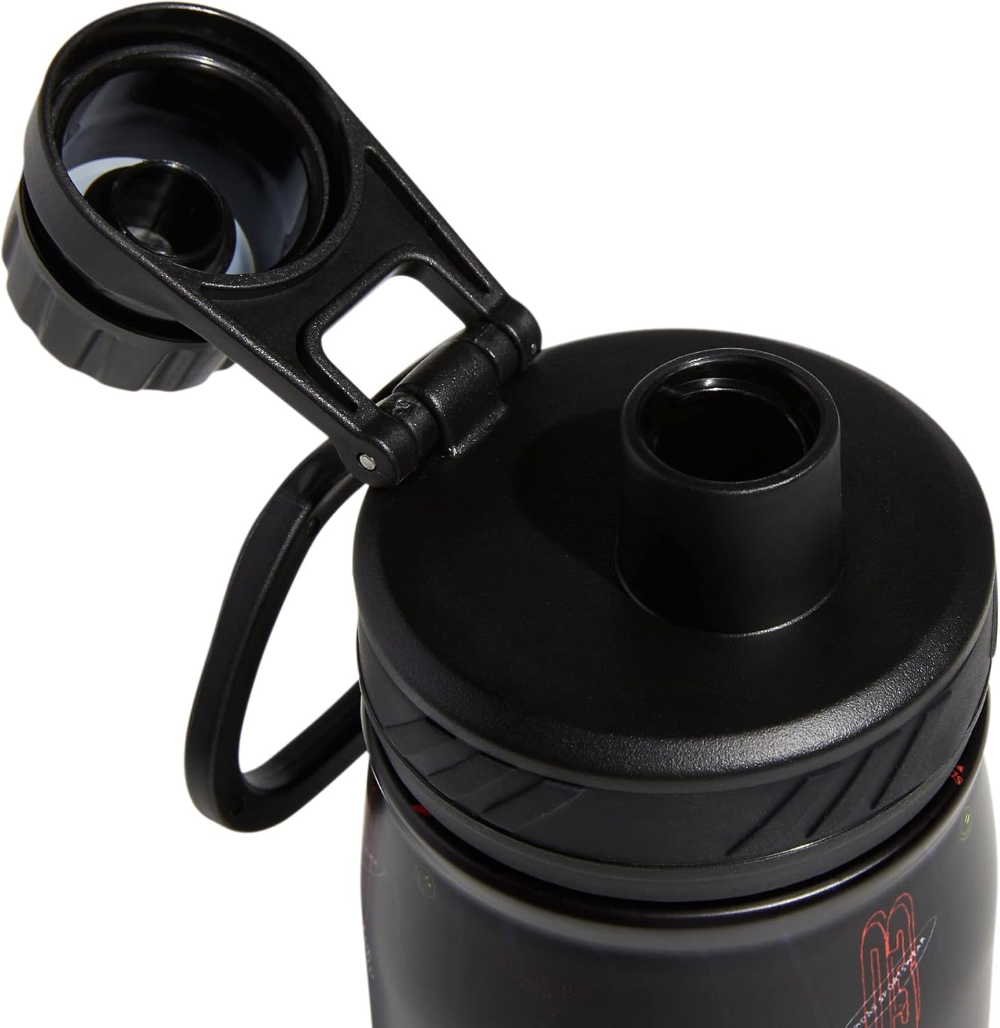 image:imageadidas Stainless Steel Metal Water Bottle 20 oz 600 mL Screw CapIcon Brand Love BlackBlackWhite