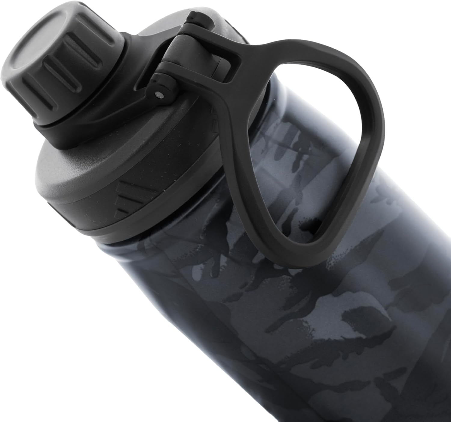 image:imageadidas Stainless Steel Metal Water Bottle 20 oz 600 mL Screw CapNight GreyGrey FourGrey Six