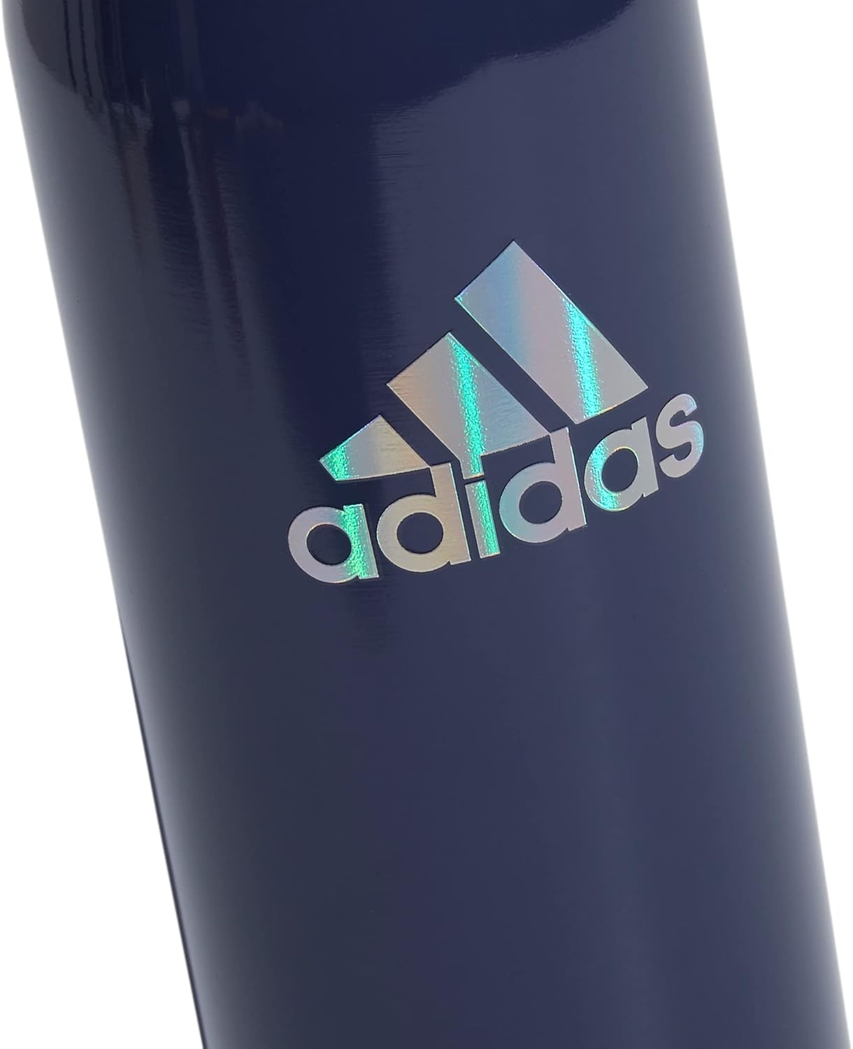 image:imageadidas Stainless Steel Metal Water Bottle 20 oz 600 mL Screw CapShadow NavyOnix GreySilver Reflective