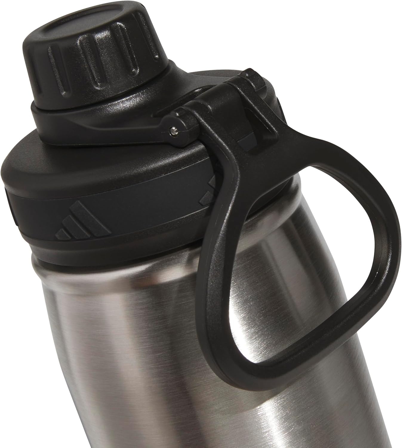 image:imageadidas Stainless Steel Metal Water Bottle 34 oz 1L Screw CapAlumina BeigeWhiteBlack