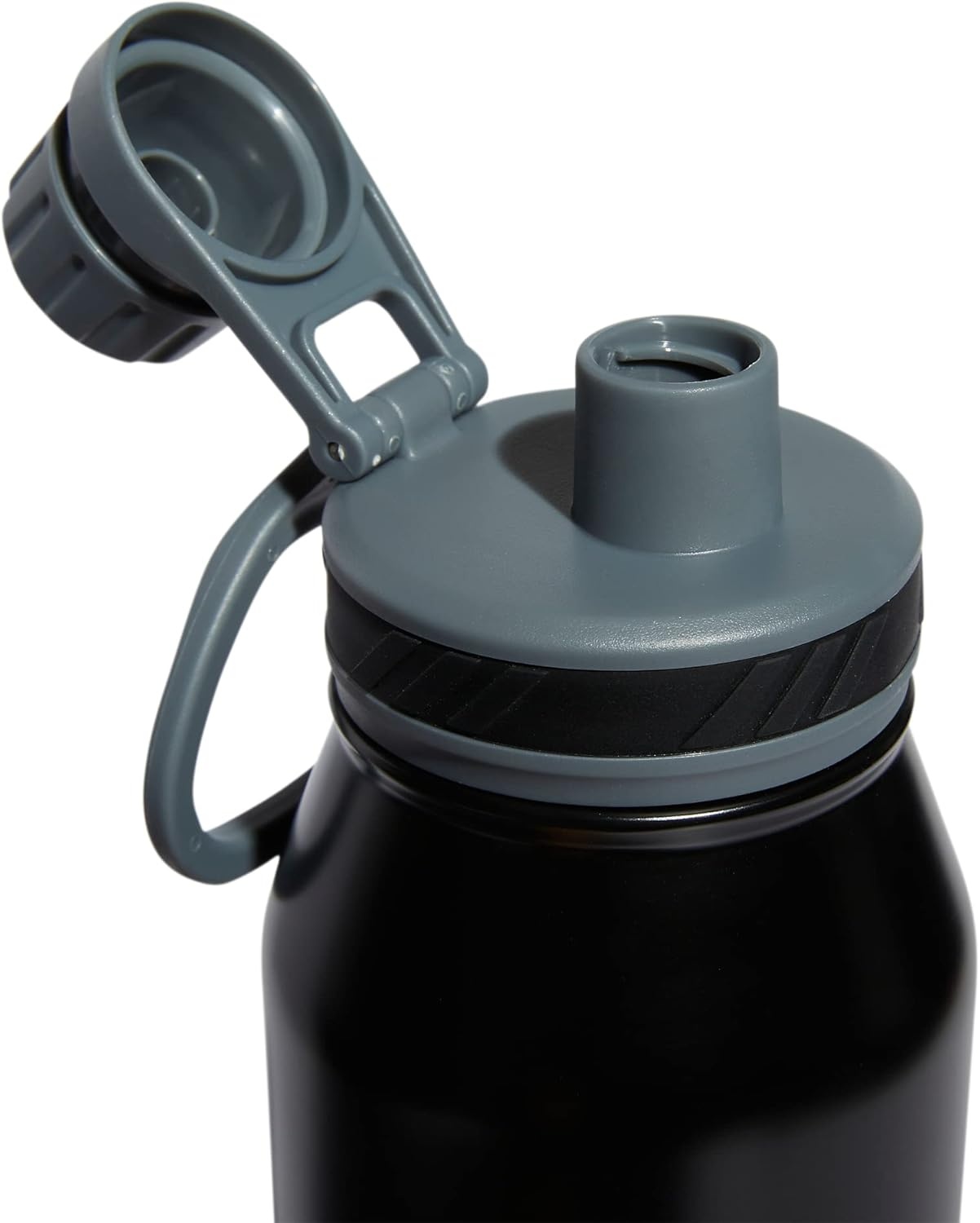 image:imageadidas Stainless Steel Metal Water Bottle 34 oz 1L Screw CapBlackPulse Mint GreenBlue Fusion
