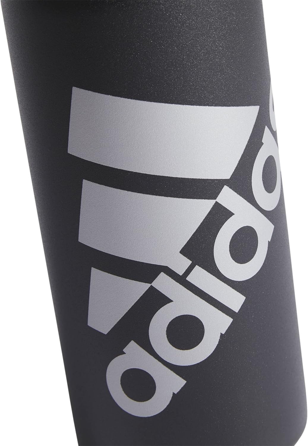 image:imageadidas Stainless Steel Metal Water Bottle 34 oz 1L Screw CapBlackSilver Metallic