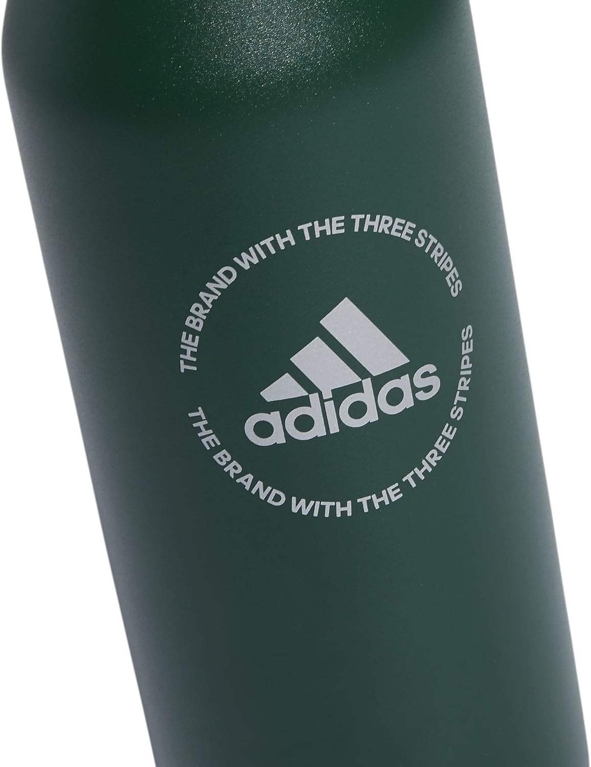 image:imageadidas Stainless Steel Metal Water Bottle 34 oz 1L Screw CapGreen OxideOnix GreySilver Metallic