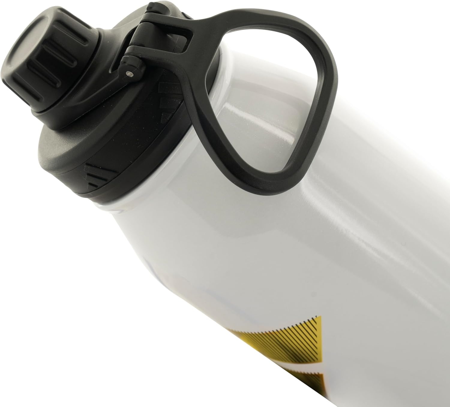 image:imageadidas Stainless Steel Metal Water Bottle 34 oz 1L Screw CapWhiteGold MetallicBlack