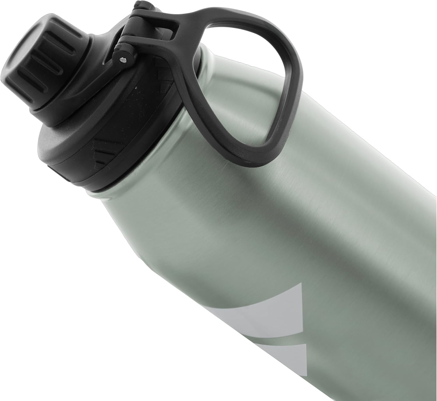 image:imageadidas Stainless Steel Metal Water Bottle 34 oz 1L Screw CapWonder Sage GreenWhiteBlack
