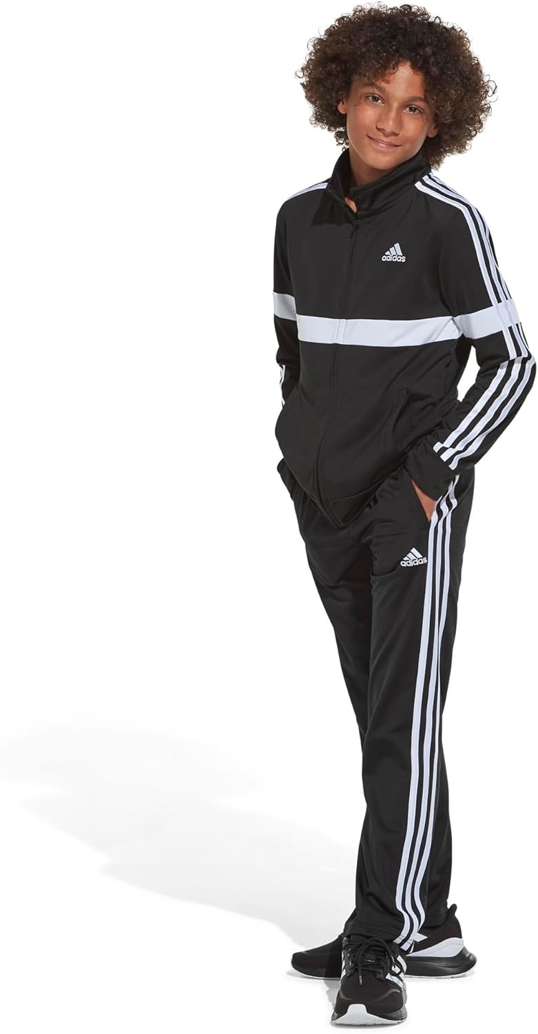 image:imageadidas StraightLeg 3Stripe Track PantIconic Adi Black