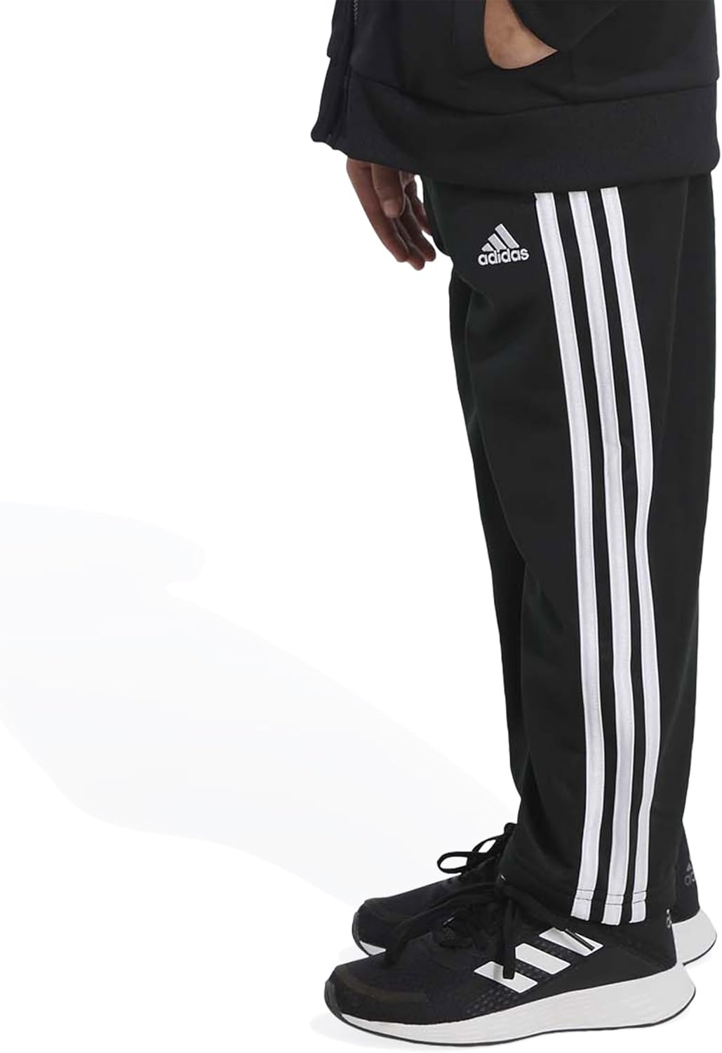 image:imageadidas StraightLeg 3Stripe Track PantIconic Adi Black