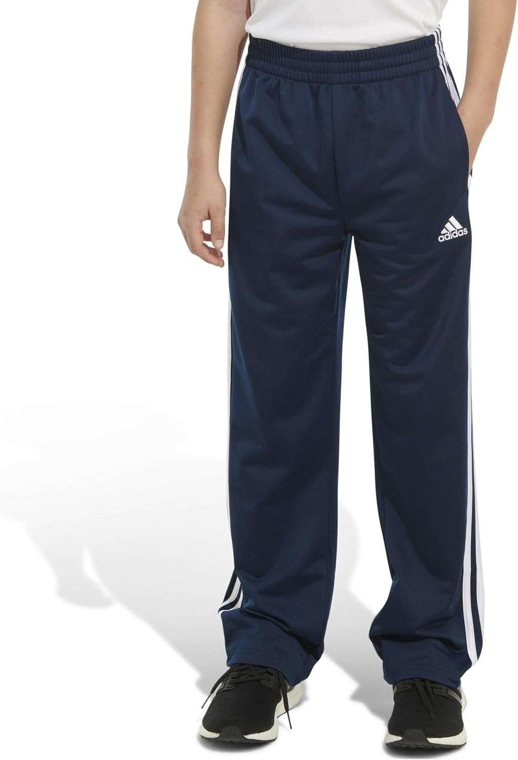 image:imageadidas StraightLeg 3Stripe Track PantIconic Collegiate Navy