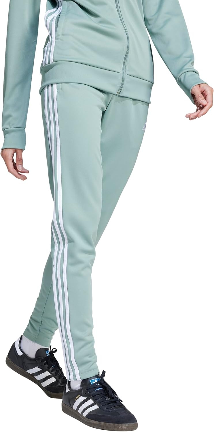 image:imageadidas Tiro 25 Essentials Training Track PantsSilver GreenWhite
