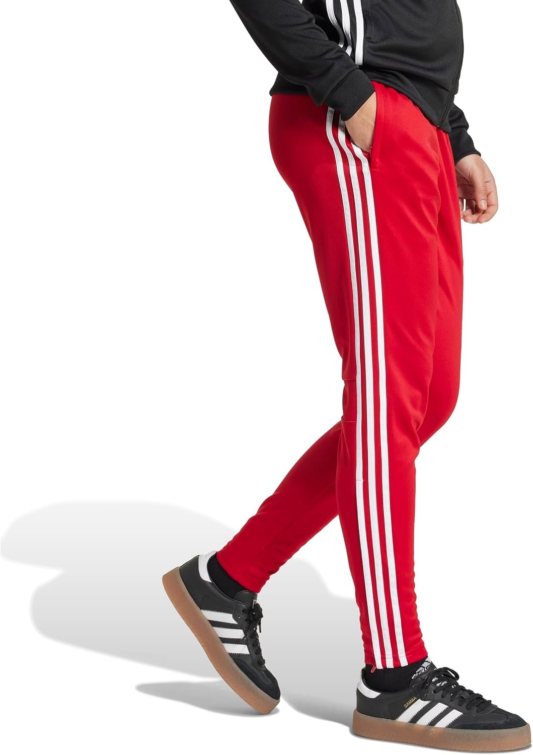 image:imageadidas Tiro 25 Essentials Training Track PantsTeam Power Red White