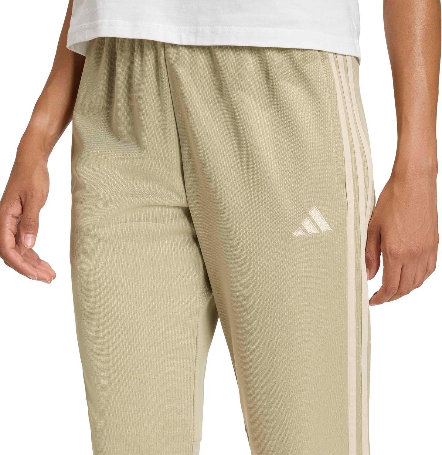 image:imageadidas Tiro 25 Essentials Training Track PantsWonder CargoCrystal Linen