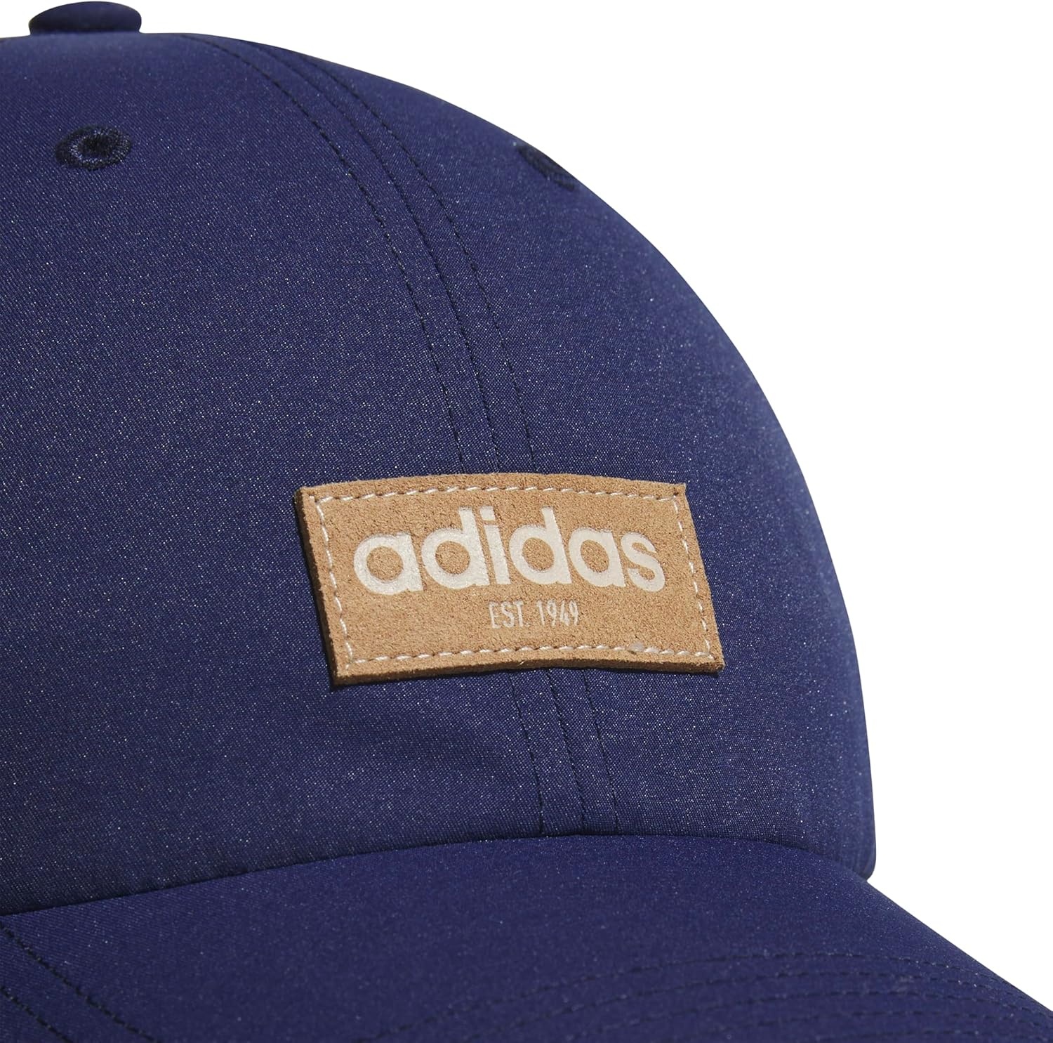 image:imageadidas Unisex Adult Court Relaxed Fit Strapback HatDark BlueClear Brown