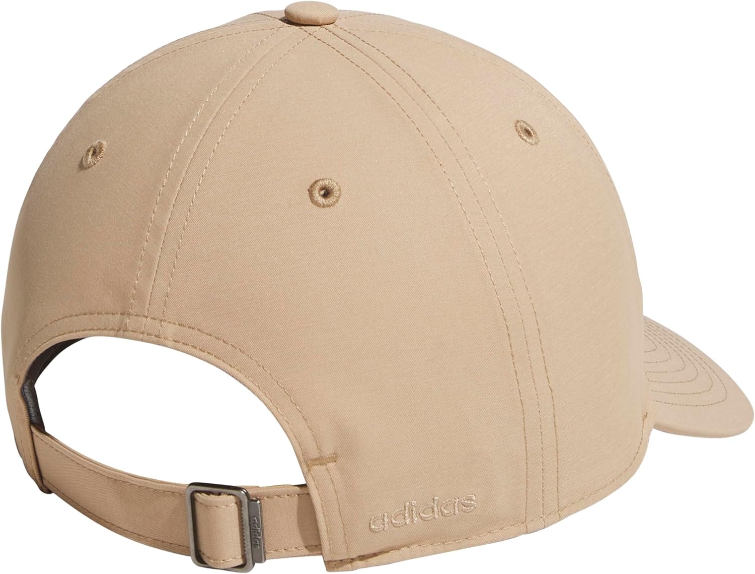 image:imageadidas Unisex Adult Court Relaxed Fit Strapback HatWarm Sandstone BeigeCardboard BrownClear Brown