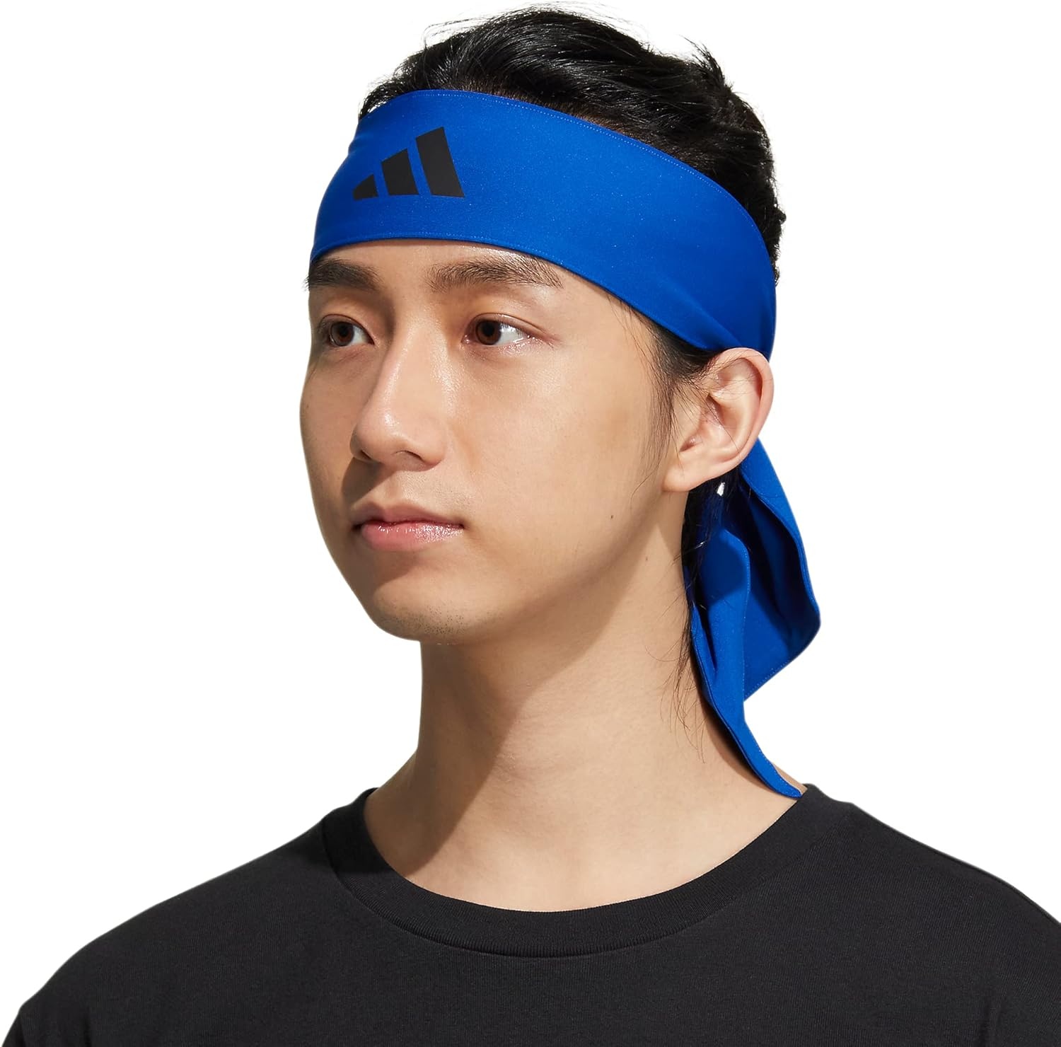 image:imageadidas Unisex Alphaskin Headband Performance Workout Ear amp Sweat BandTie2Collegiate Royal BlueBlack