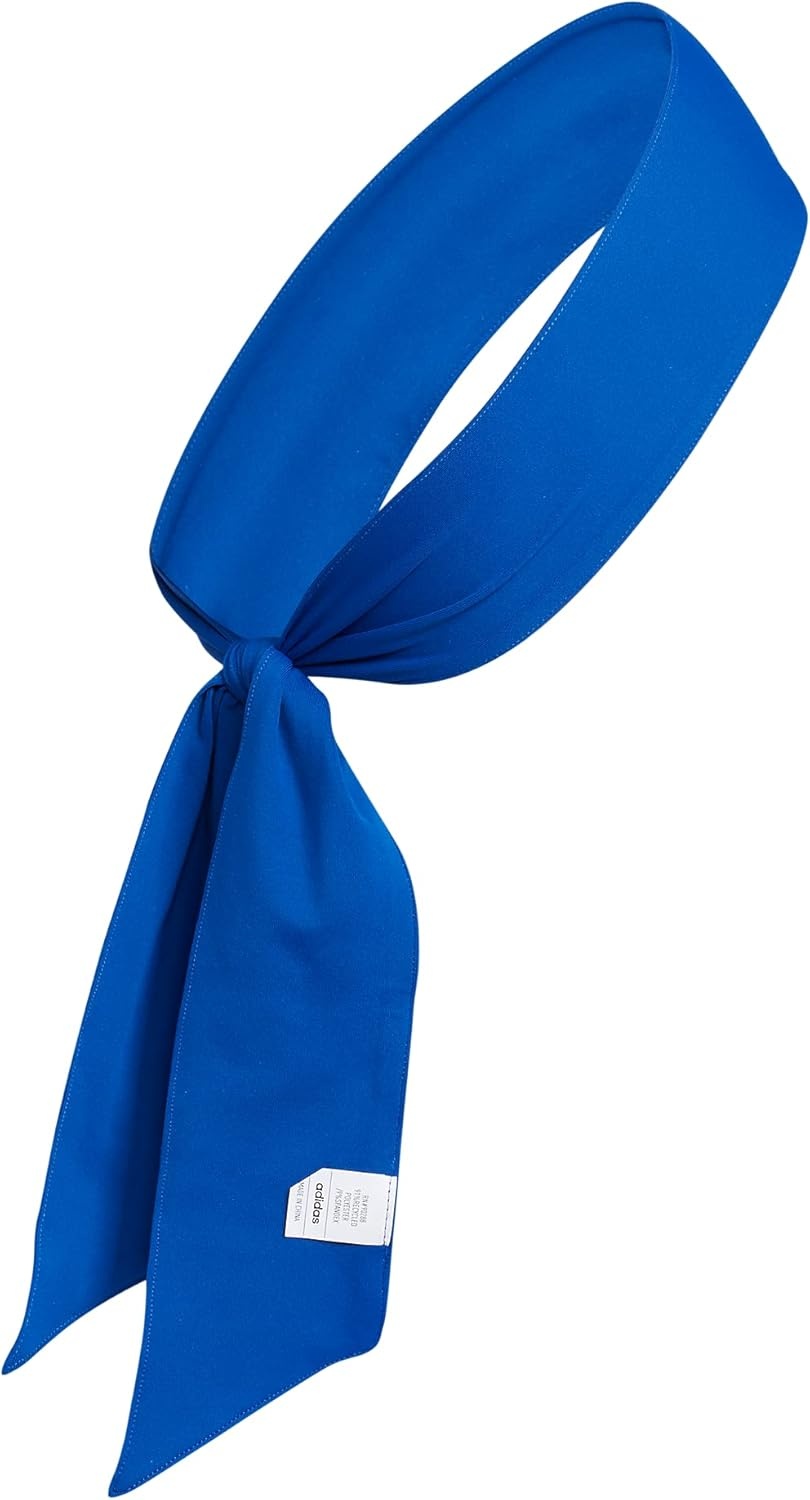 image:imageadidas Unisex Alphaskin Headband Performance Workout Ear amp Sweat BandTie2Collegiate Royal BlueBlack