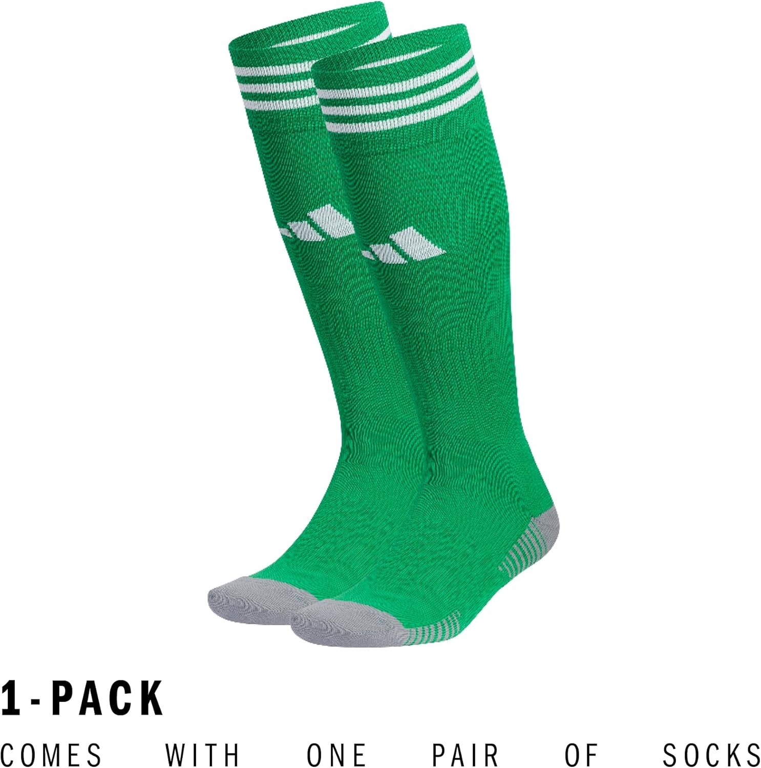 image:imageadidas Unisex Copa Zone Soccer Socks 1 Pair OvertheCalfGreenWhite