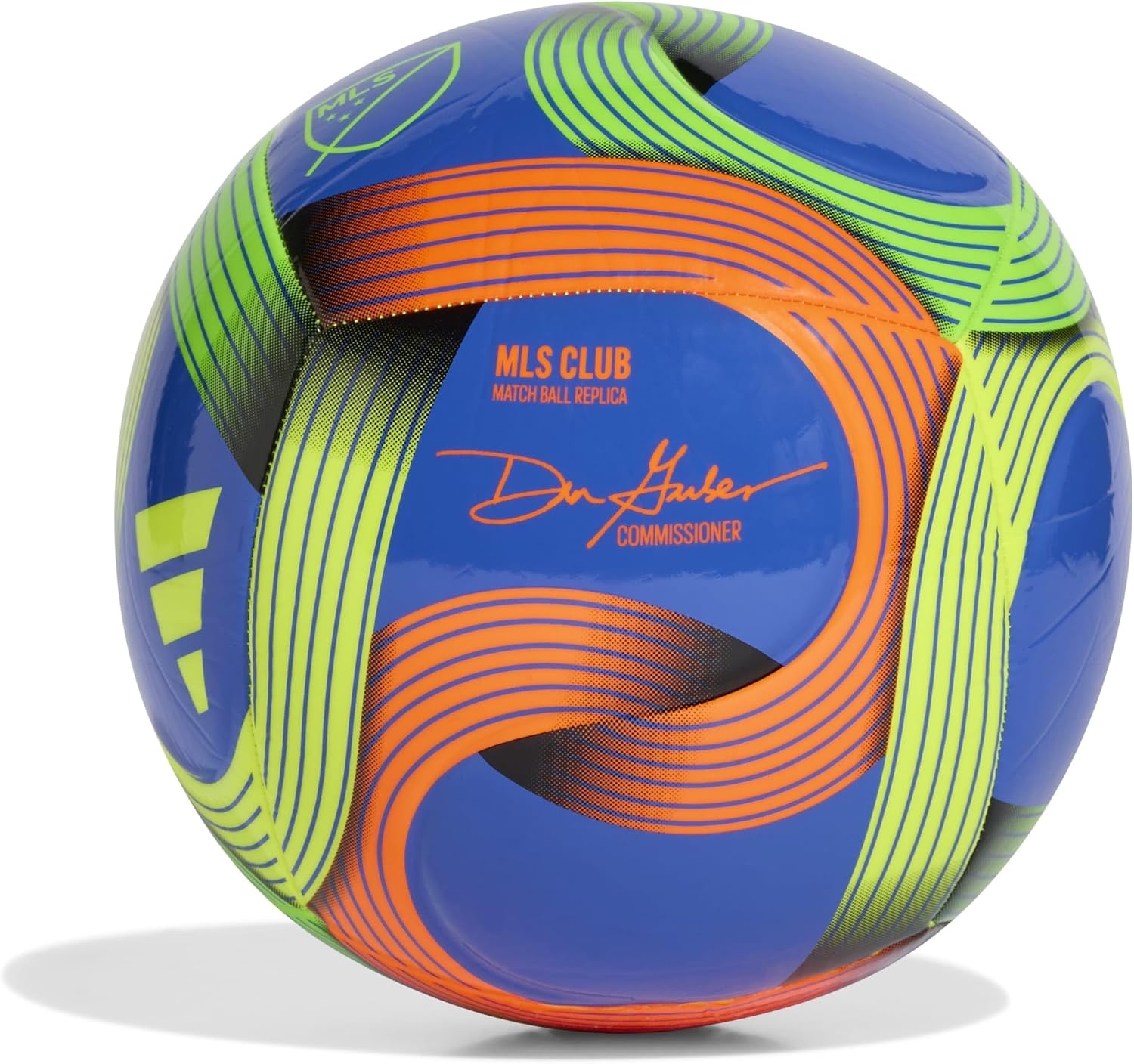 image:imageadidas Unisex MLS Soccer BallHires BlueGreenOrangeYellow