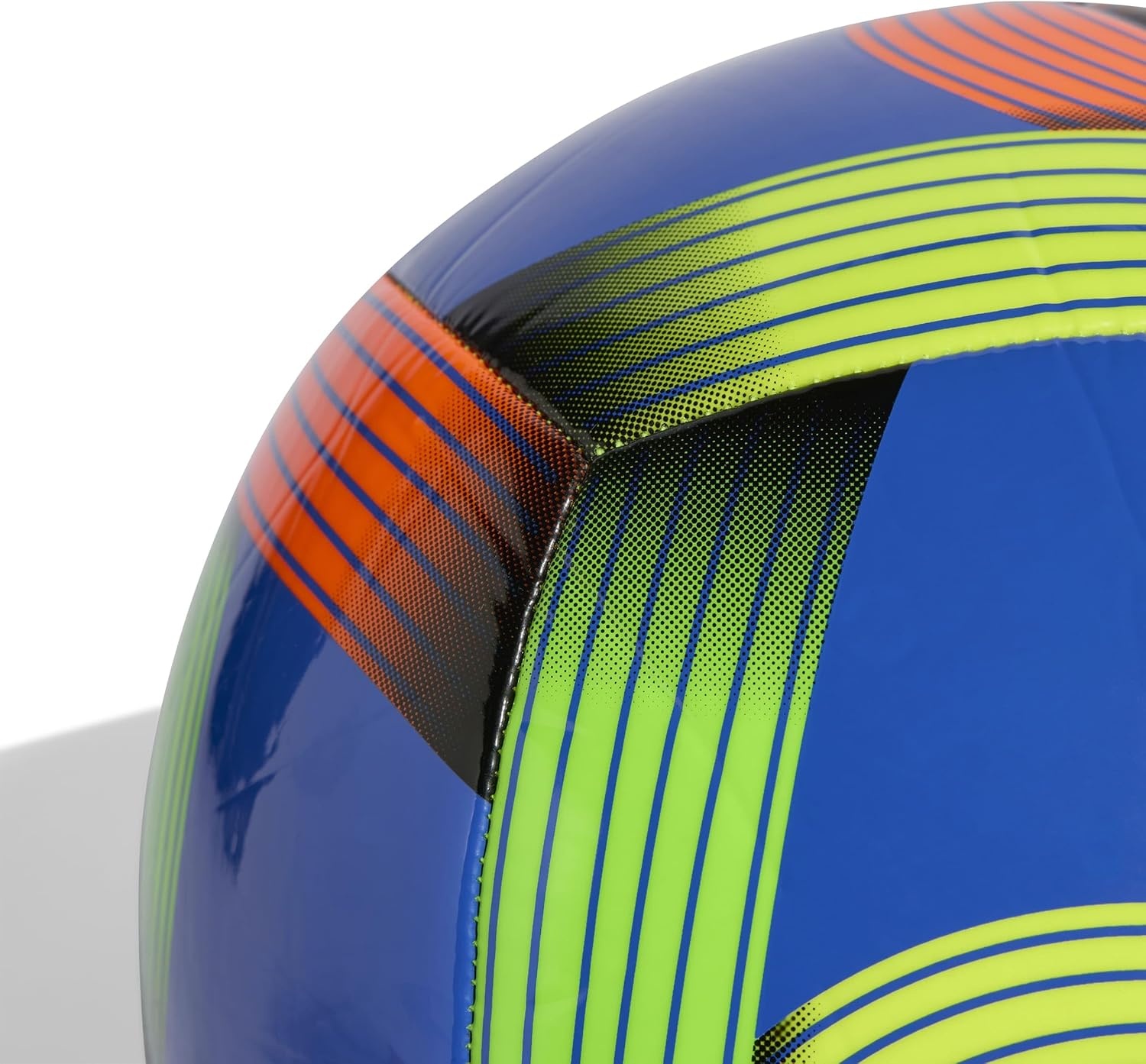 image:imageadidas Unisex MLS Soccer BallHires BlueGreenOrangeYellow