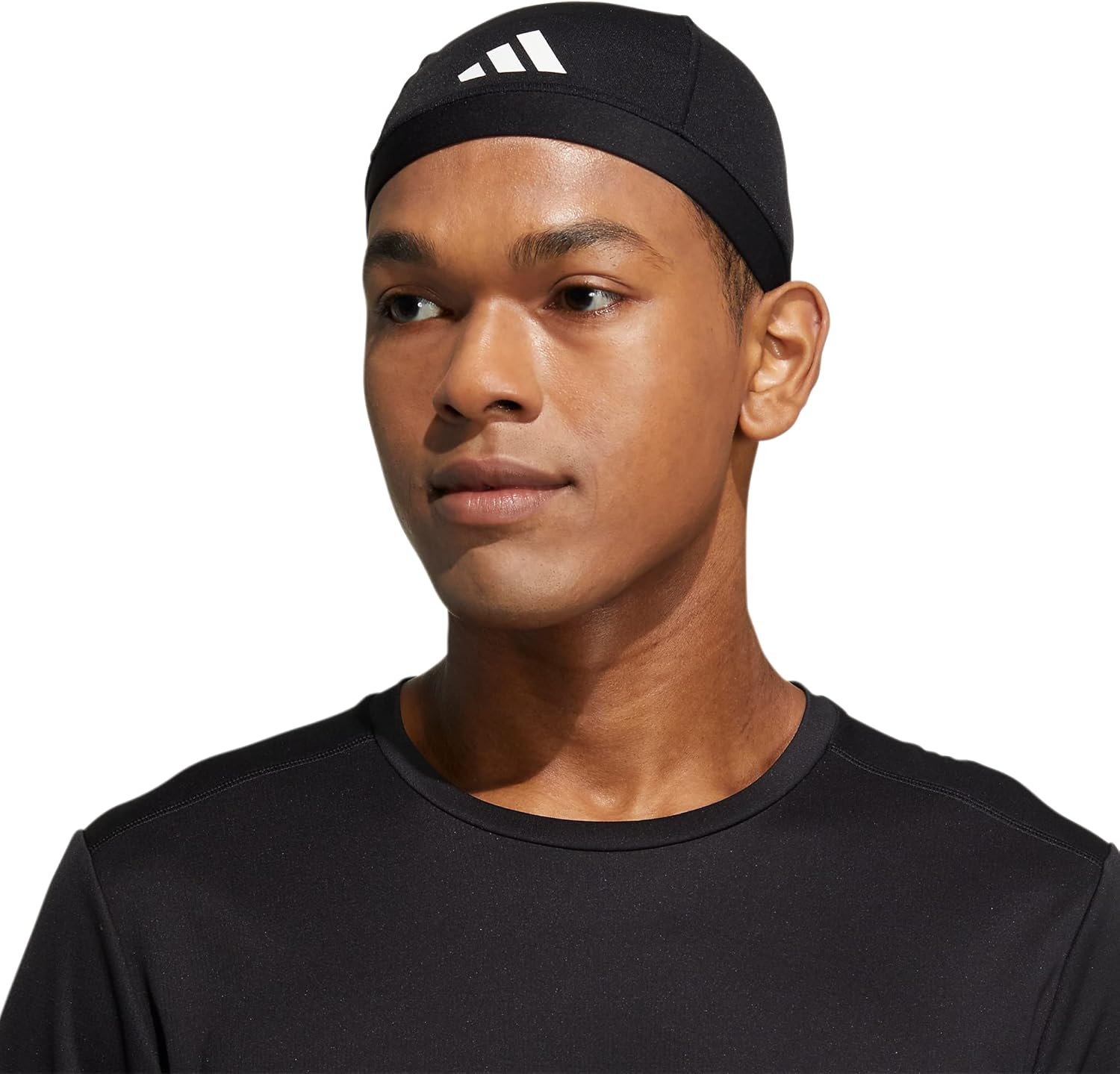 image:imageadidas UnisexAdult Aeroready Football Skull CapBlackWhite2