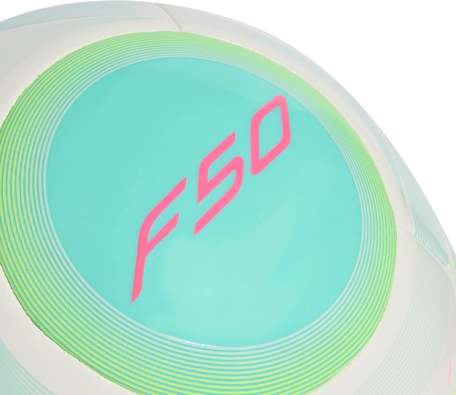image:imageadidas UnisexAdult Messi Club Ball WhiteFlash AquaHalo MintLucid Pink 3