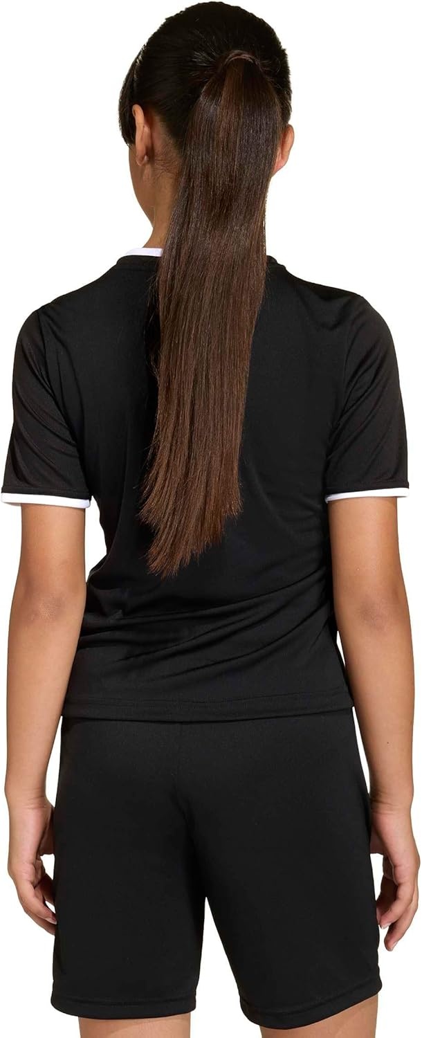 image:imageadidas UnisexKids Entrada 26 JerseyBlackWhite