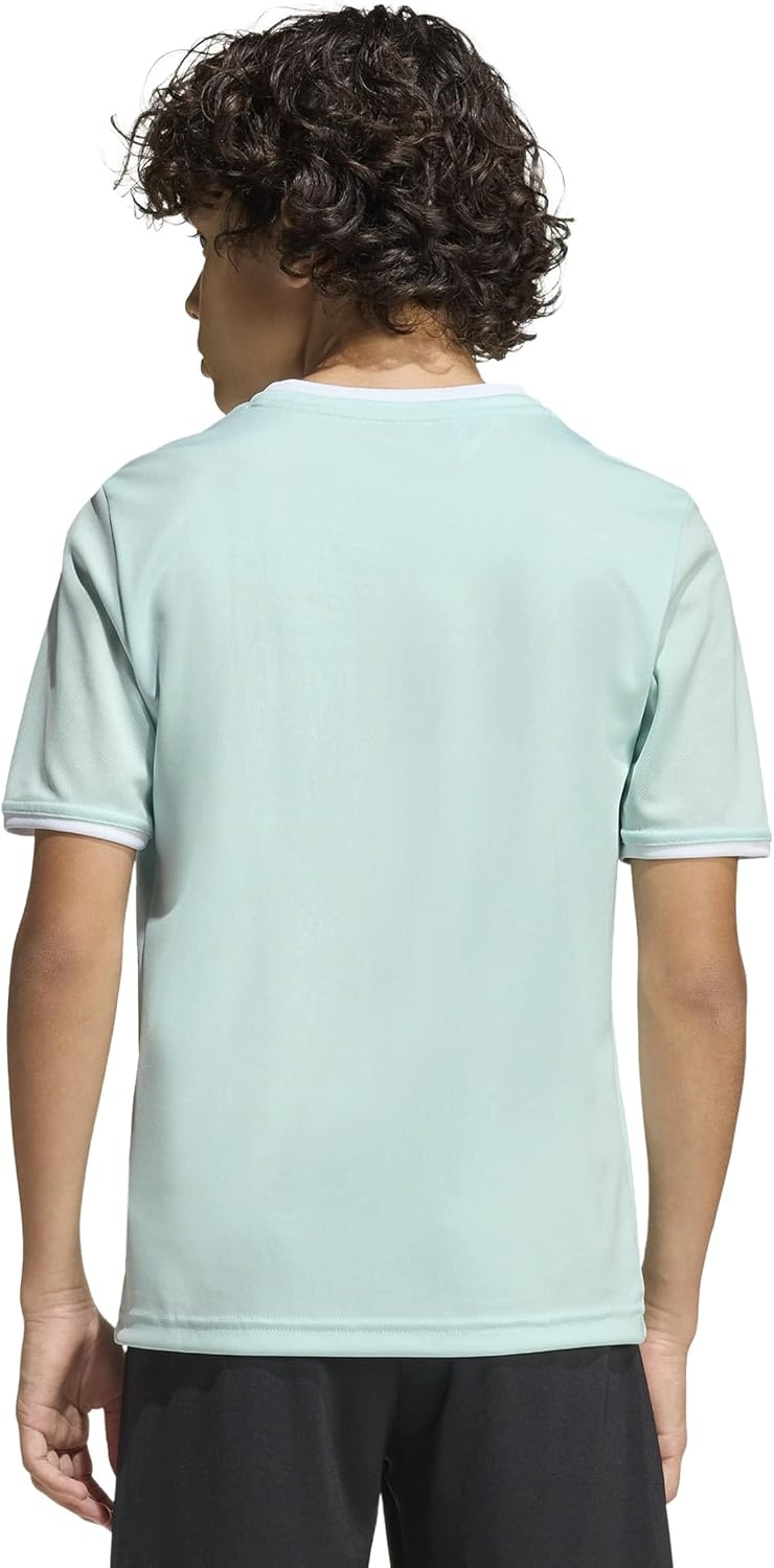 image:imageadidas UnisexKids Entrada 26 JerseyHalo MintWhite