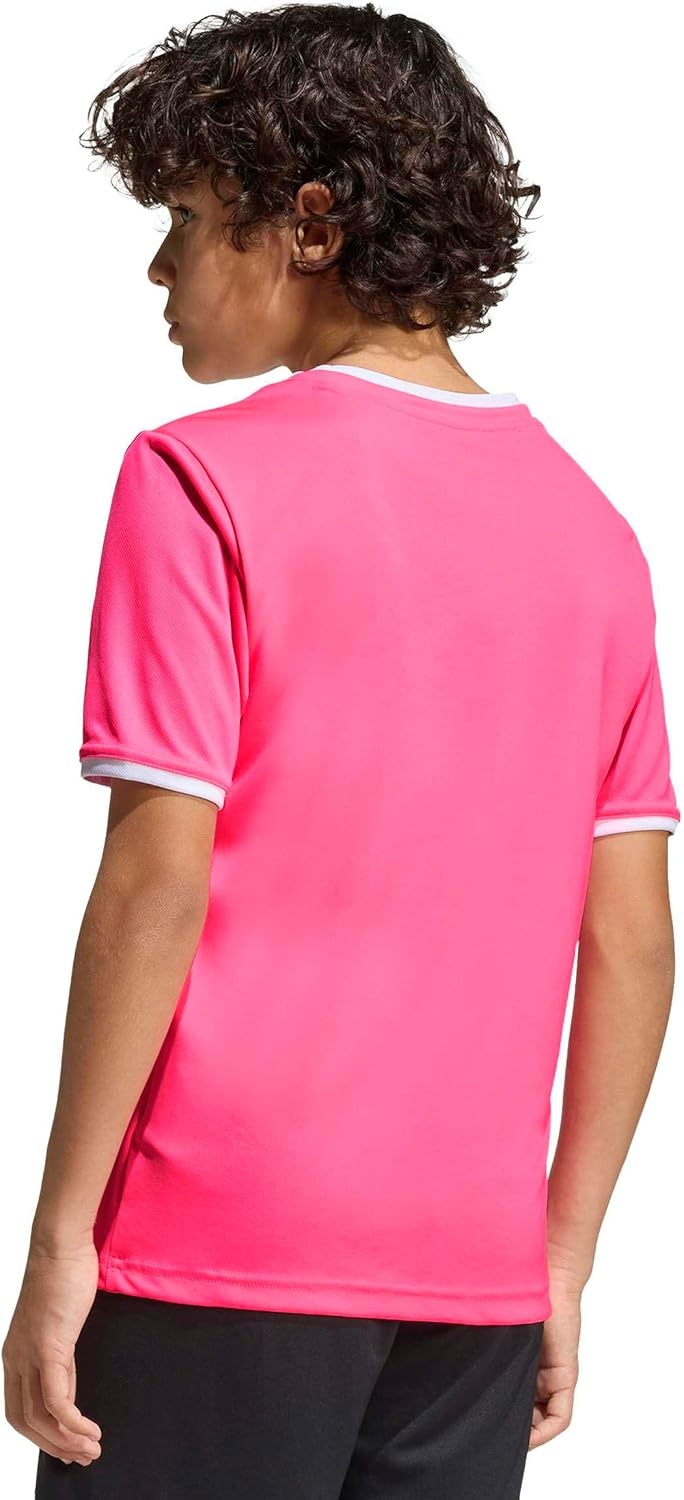 image:imageadidas UnisexKids Entrada 26 JerseySolar PinkWhite