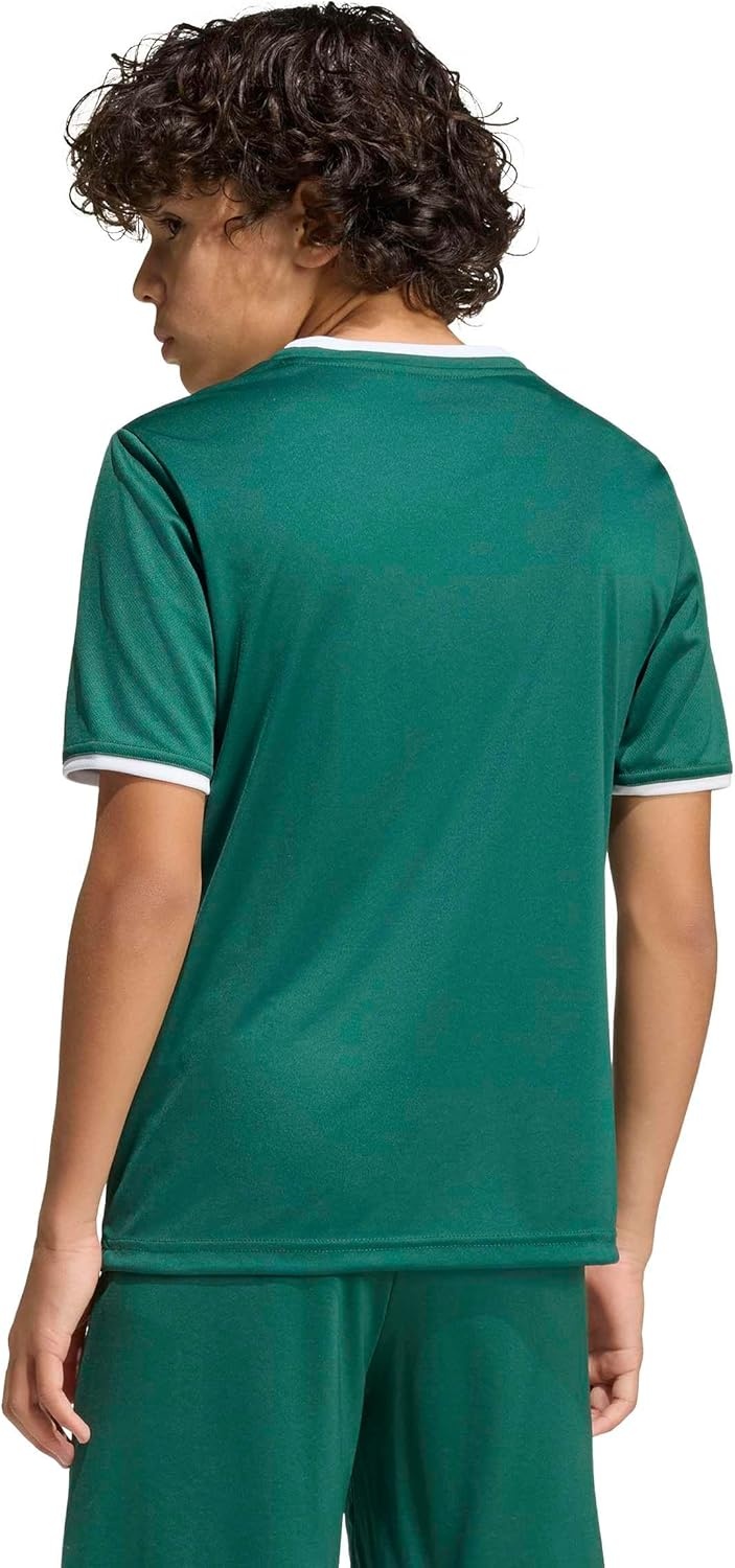 image:imageadidas UnisexKids Entrada 26 JerseyTeam Dark GreenWhite