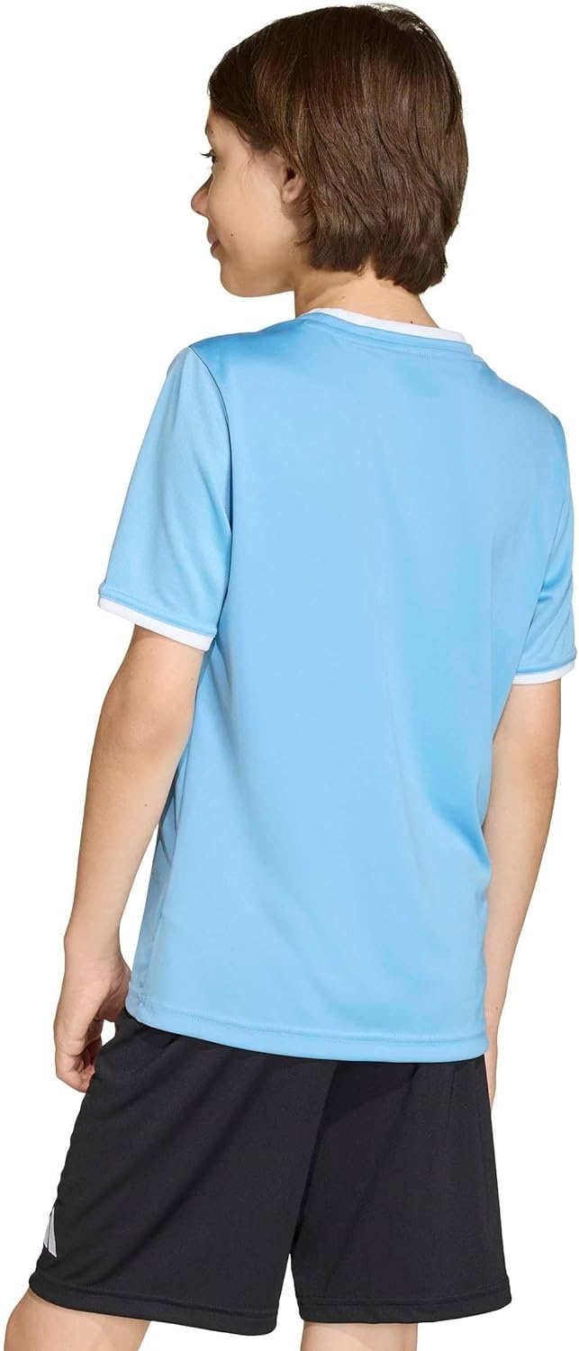 image:imageadidas UnisexKids Entrada 26 JerseyTeam Light BlueWhite