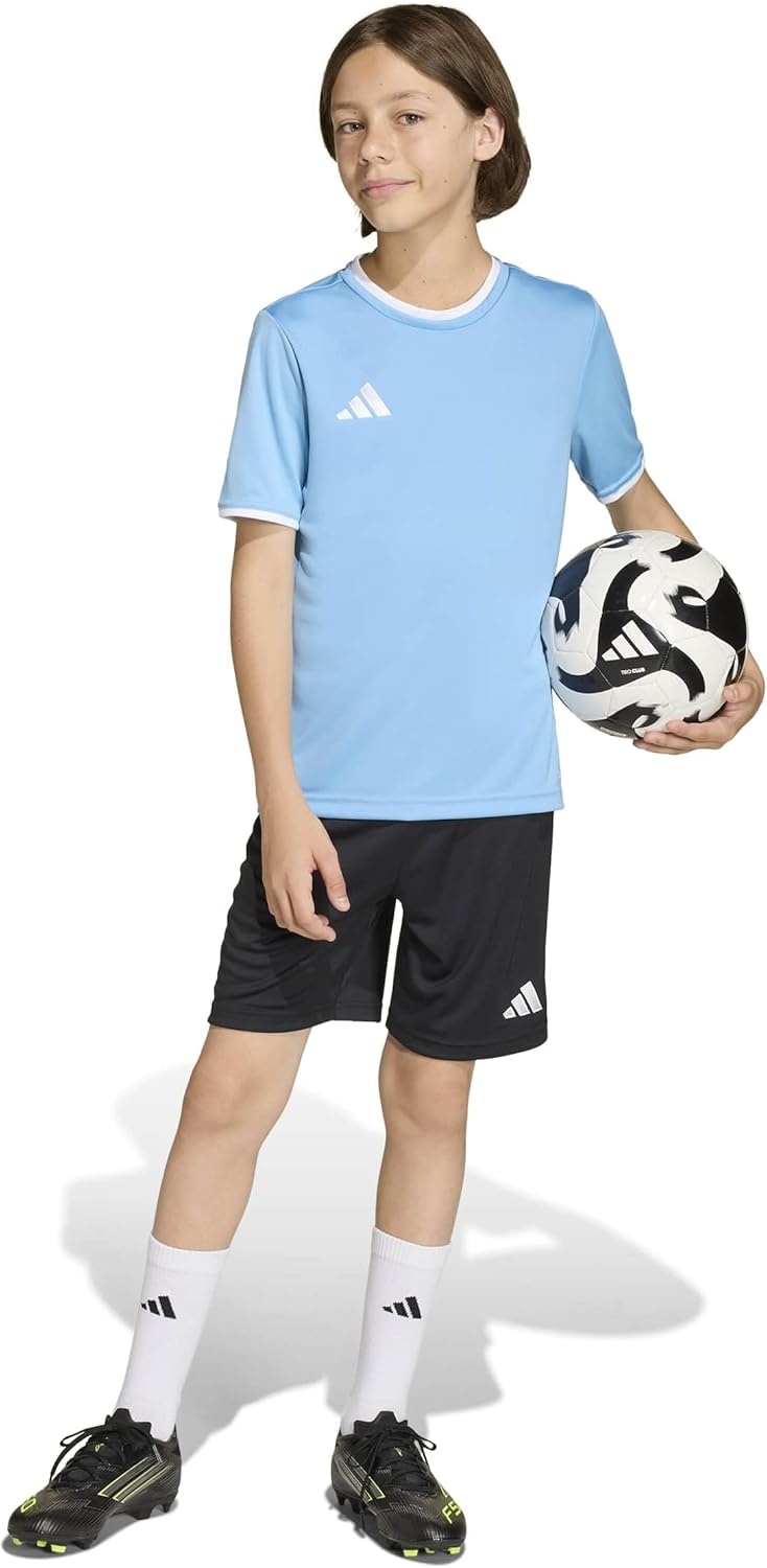 image:imageadidas UnisexKids Entrada 26 JerseyTeam Light BlueWhite