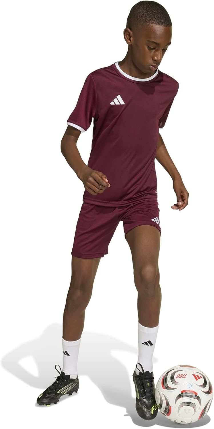 image:imageadidas UnisexKids Entrada 26 JerseyTeam MaroonWhite