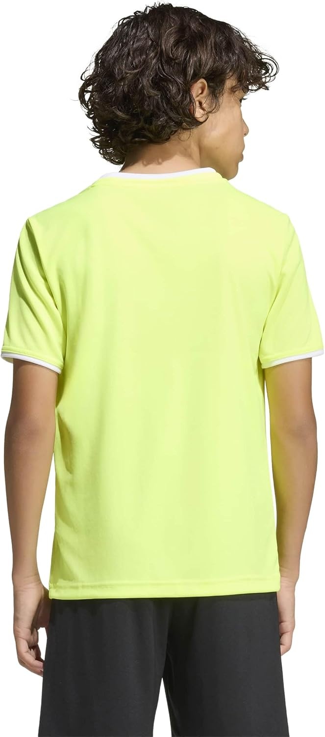 image:imageadidas UnisexKids Entrada 26 JerseyTeam Solar YellowWhite