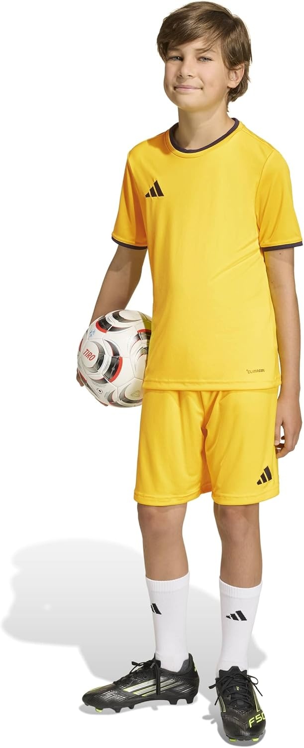 image:imageadidas UnisexKids Entrada 26 JerseyTeam YellowBlack