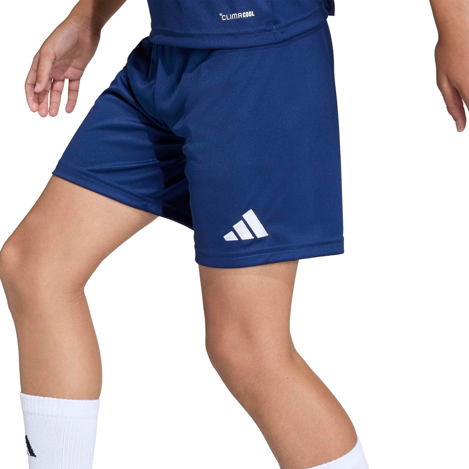 image:imageadidas UnisexKids Entrada 26 ShortsTeam Navy BlueWhite