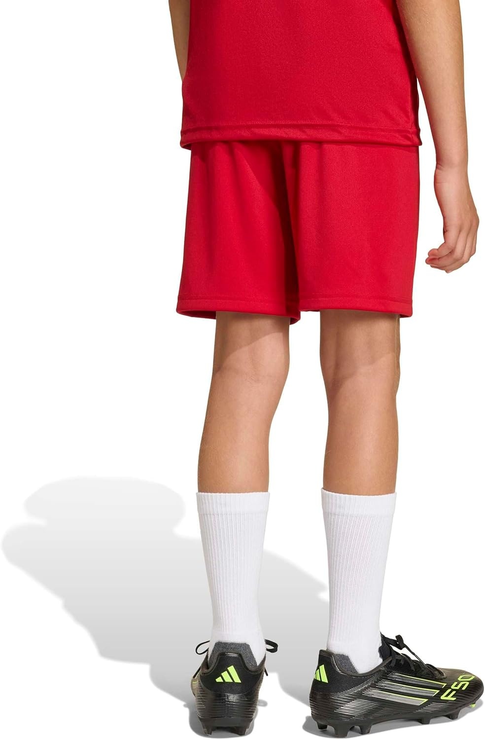 image:imageadidas UnisexKids Entrada 26 ShortsTeam Power RedWhite