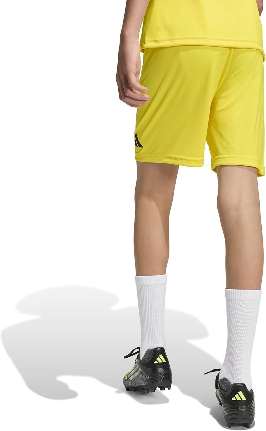 image:imageadidas UnisexKids Entrada 26 ShortsTeam YellowBlack