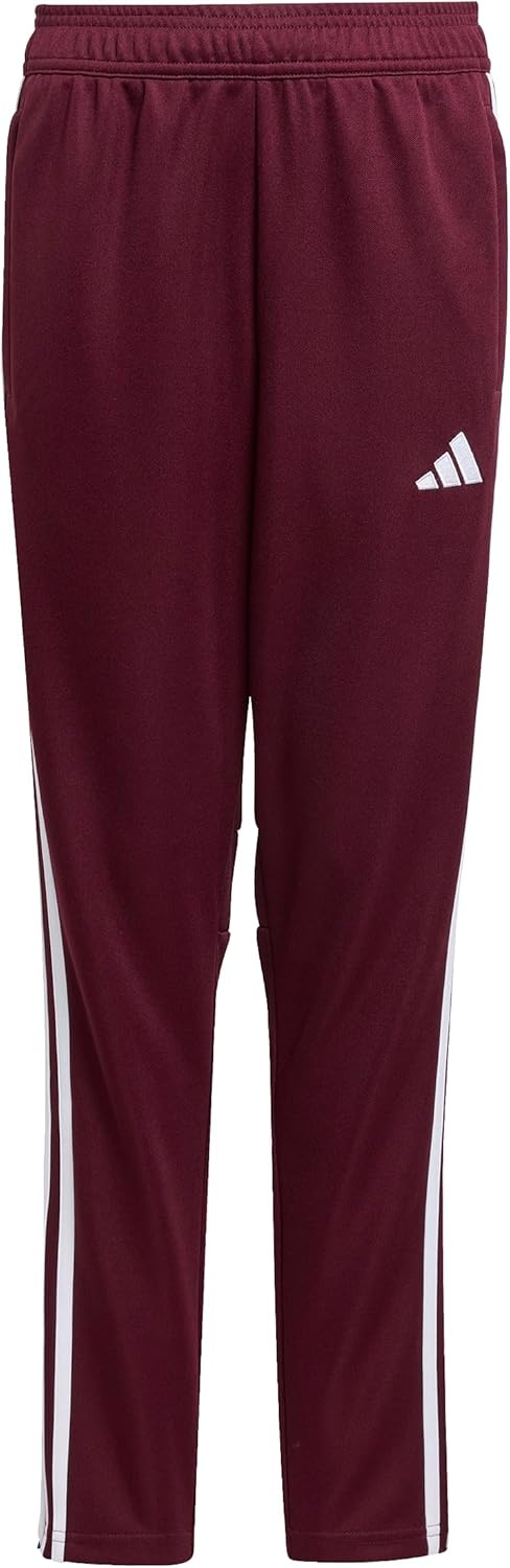 image:imageadidas UnisexKids Tiro Essentials Training PantsTeam MaroonWhite