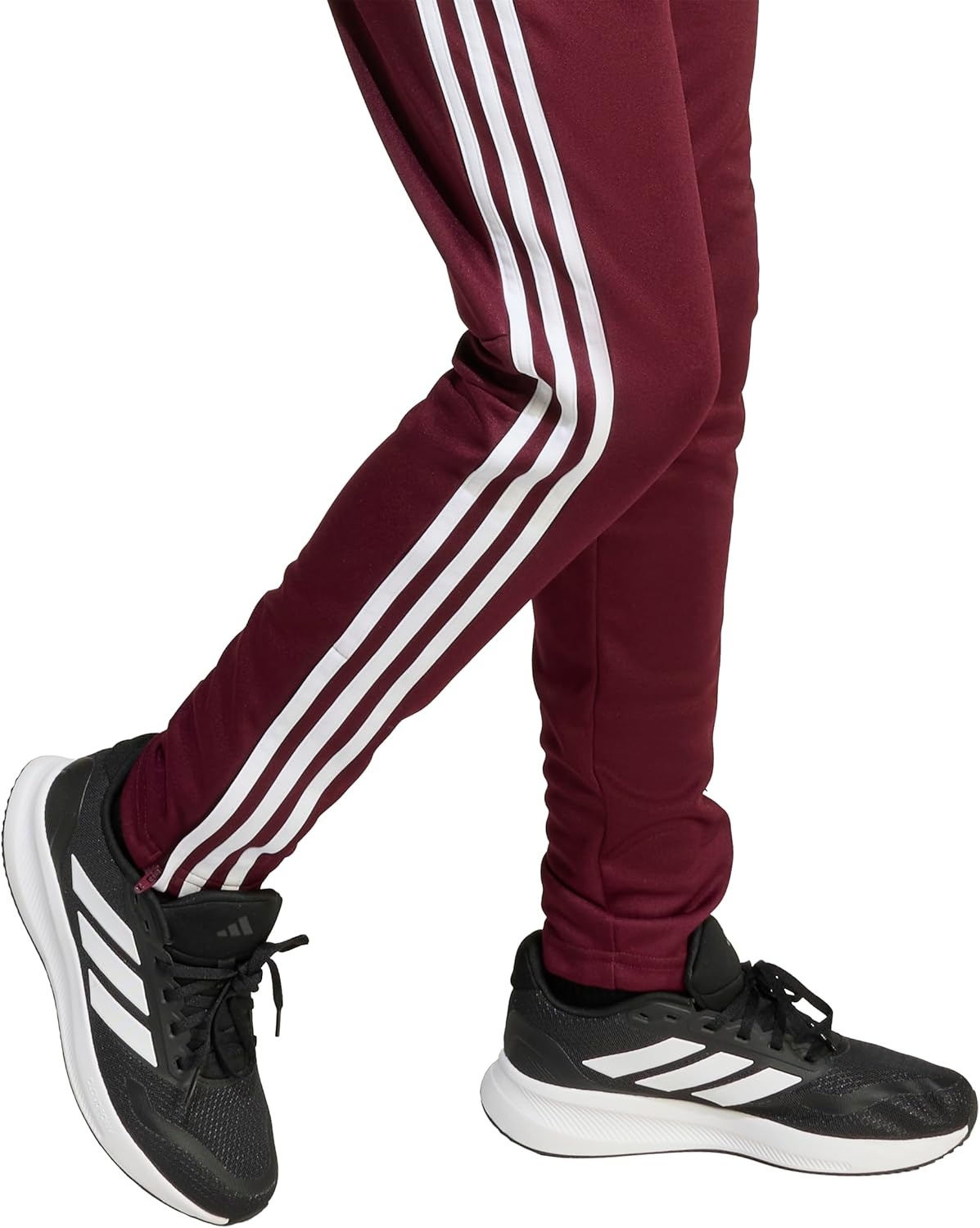 image:imageadidas UnisexKids Tiro Essentials Training PantsTeam MaroonWhite
