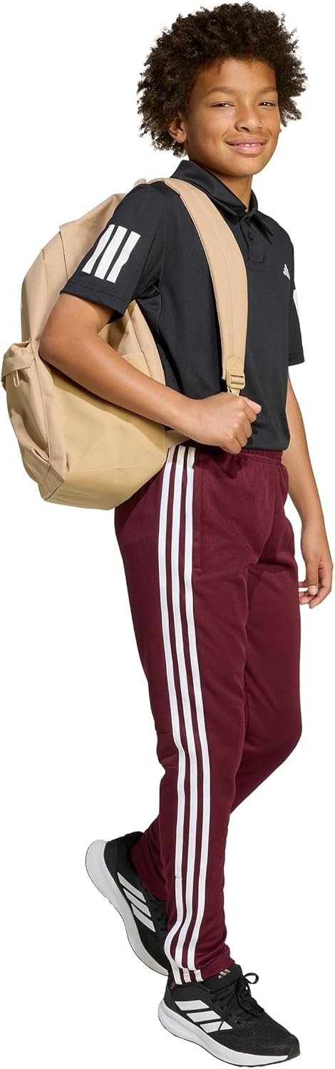image:imageadidas UnisexKids Tiro Essentials Training PantsTeam MaroonWhite