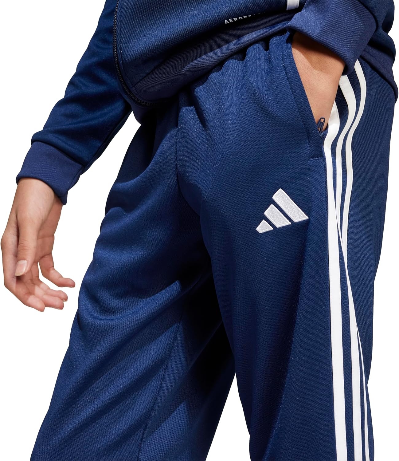 image:imageadidas UnisexKids Tiro Essentials Training PantsTeam Navy BlueWhite