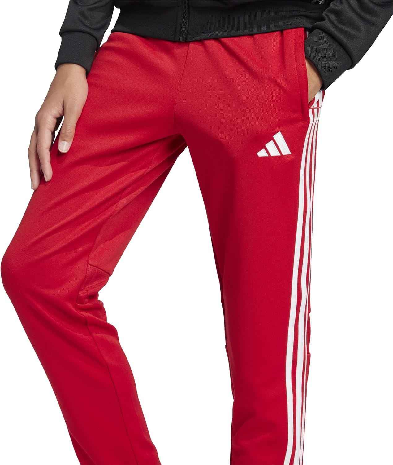 image:imageadidas UnisexKids Tiro Essentials Training PantsTeam Power RedWhite