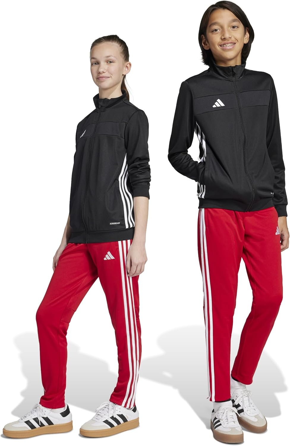 image:imageadidas UnisexKids Tiro Essentials Training PantsTeam Power RedWhite