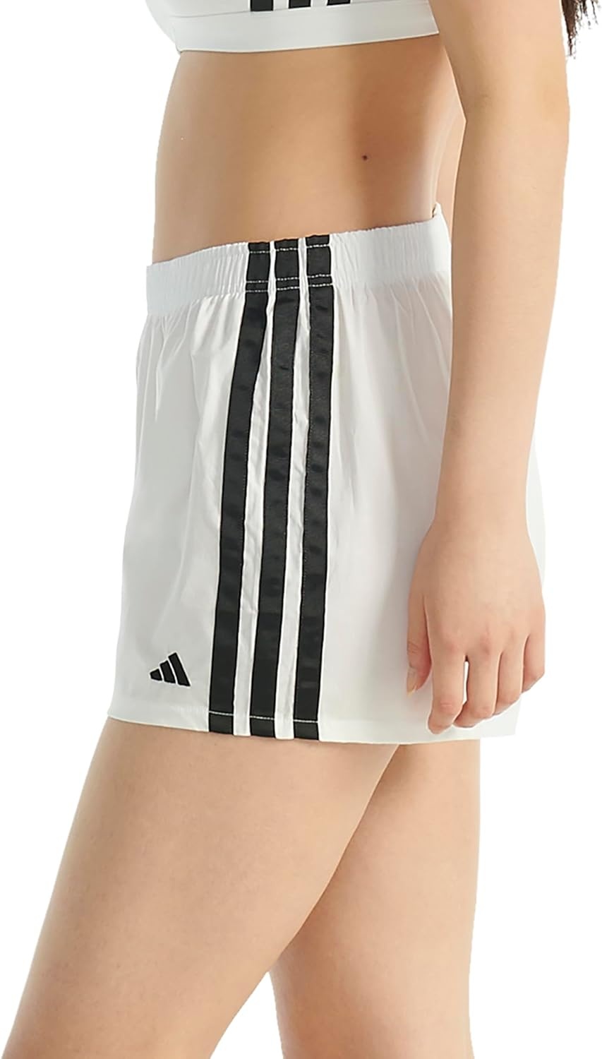 image:imageadidas Womens 3 Stripes Active Essentials Cotton Boxer Short UnderwearWhite