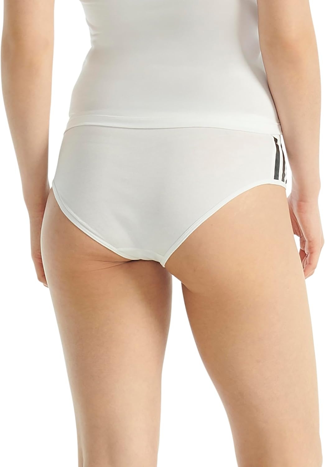 image:imageadidas Womens Active Essentials Cotton Hipster UnderwearWhiteWhite