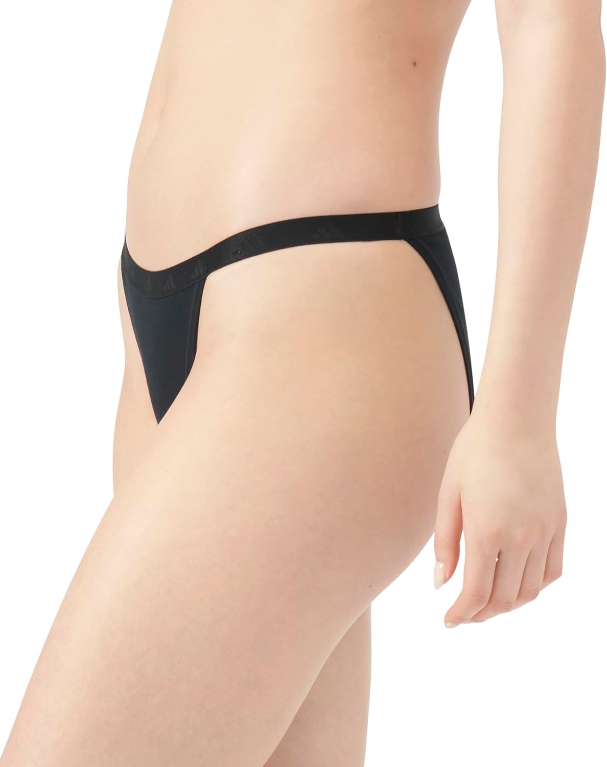 image:imageadidas Womens Active Essentials Cotton String Bikini UnderwearBlack