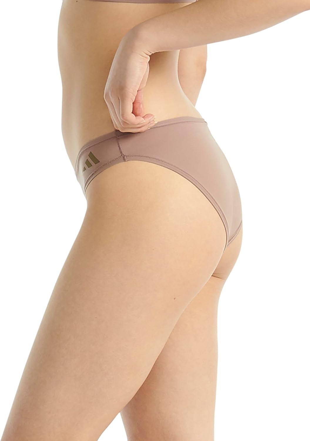 image:imageadidas Womens Active Micro Body Fit Bikini UnderwearWonder Oxide