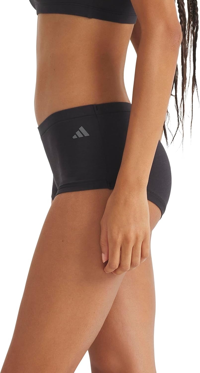 image:imageadidas Womens Active Modal Comfort Shortie 2Pack Black Medium