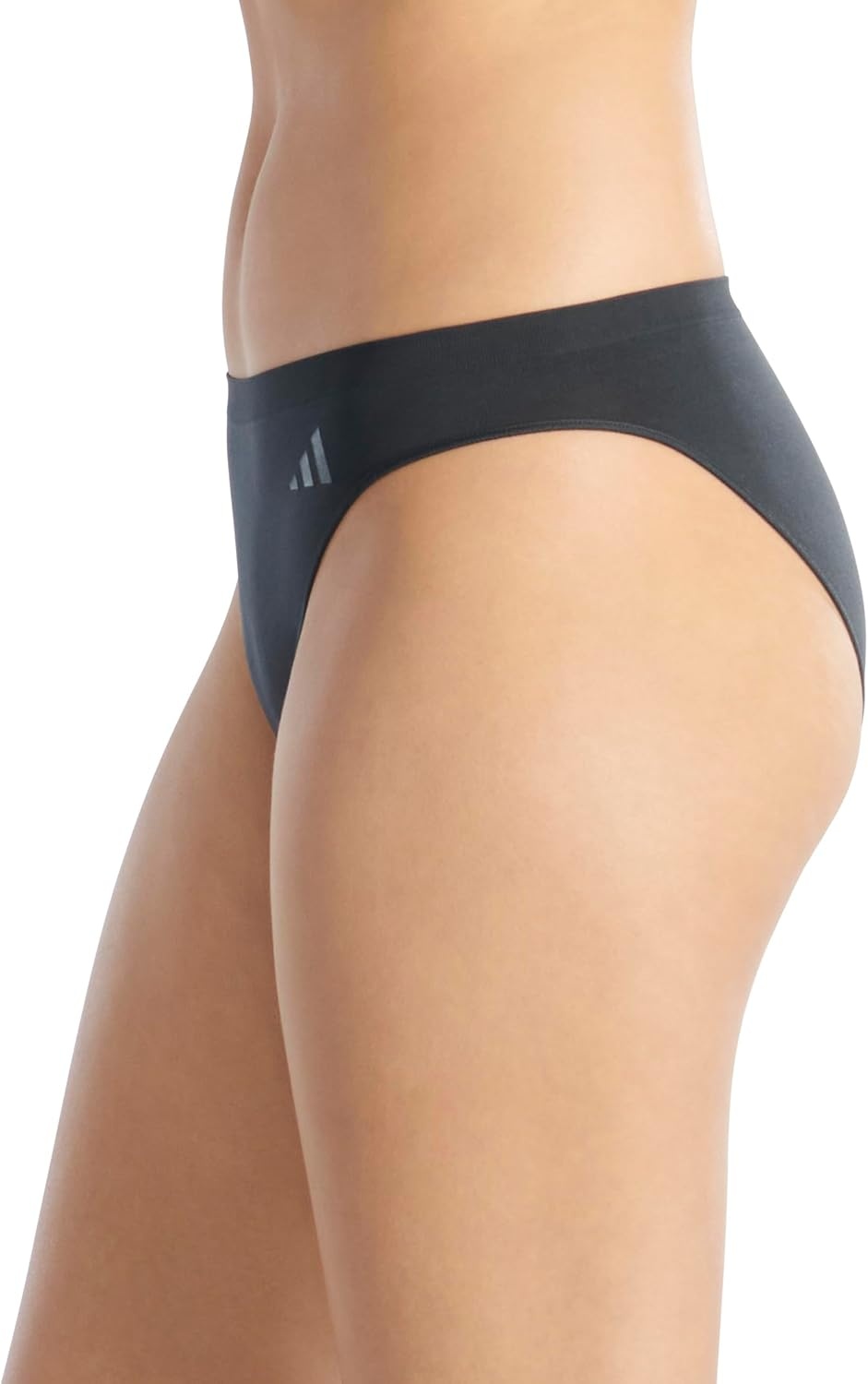 image:imageadidas Womens Active Seamless Bikini Brief Underwear Multipack Black Medium